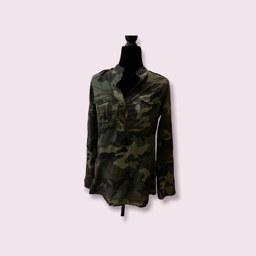 Cailey 22 Women Shirt, Size Small, Camo 100% cotton​​​​​​​​​​​​​​​​​​​​​​​​​​​ - Picture 2 of 7